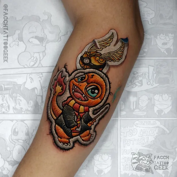 patch tattoo by facchtattoogeek in São Paulo