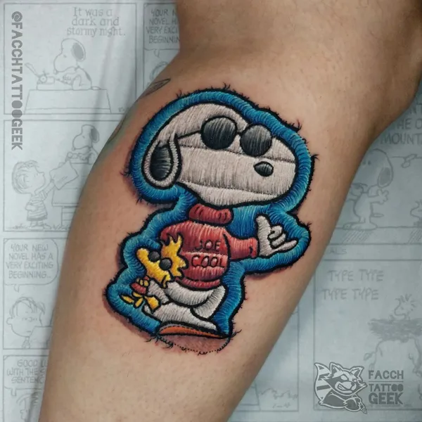 patch tattoo by facchtattoogeek in São Paulo