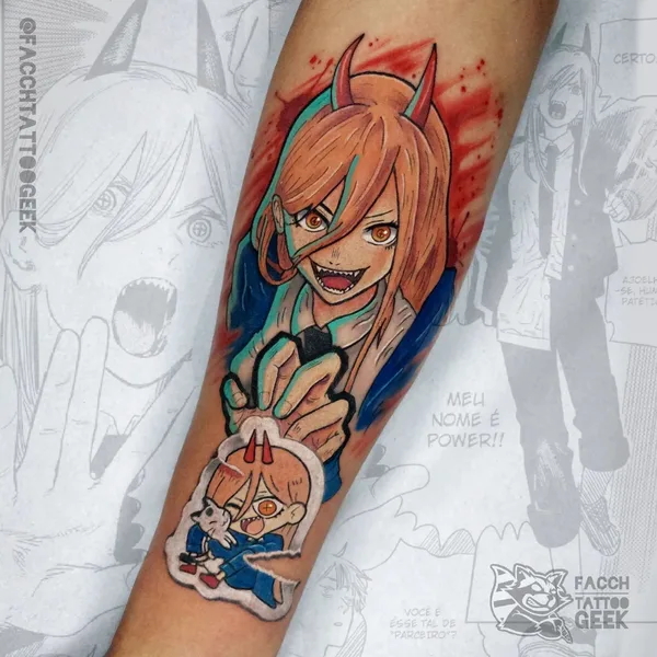 patch tattoo by facchtattoogeek in São Paulo
