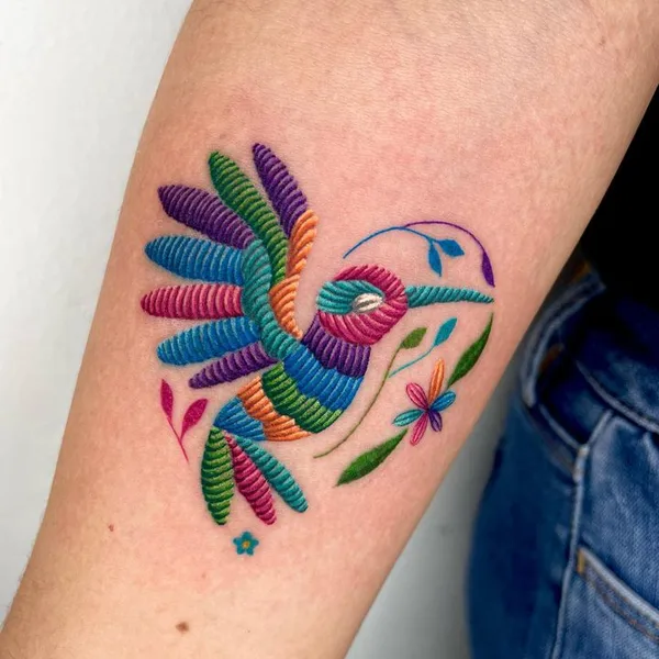 patch tattoo by Alicia Casale in México
