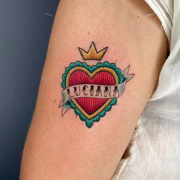 patch tattoo by Alicia Casale in México
