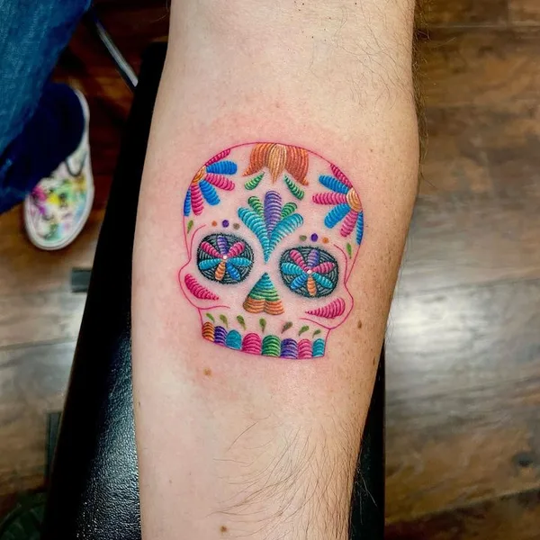 patch tattoo by Alicia Casale in México
