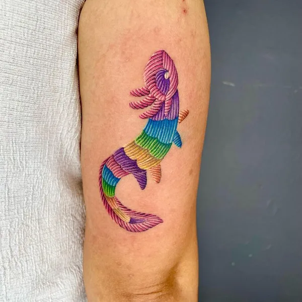 patch tattoo by Alicia Casale in México