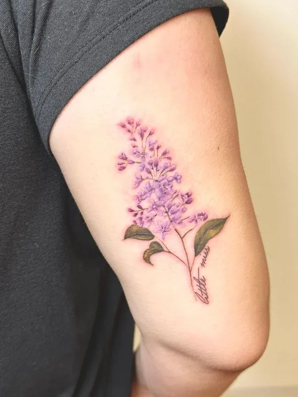 color botanic 타투 부위 upper arm #68440 | 타투이스트 vskywalkers