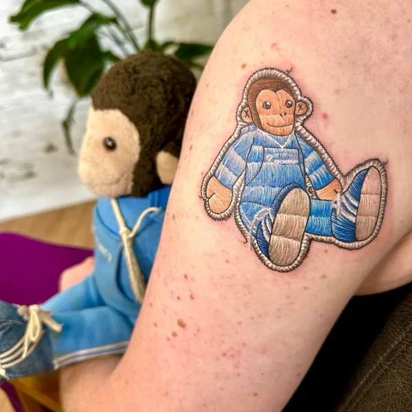 Illustrative tattoo by vskywalkers in Philadelphia