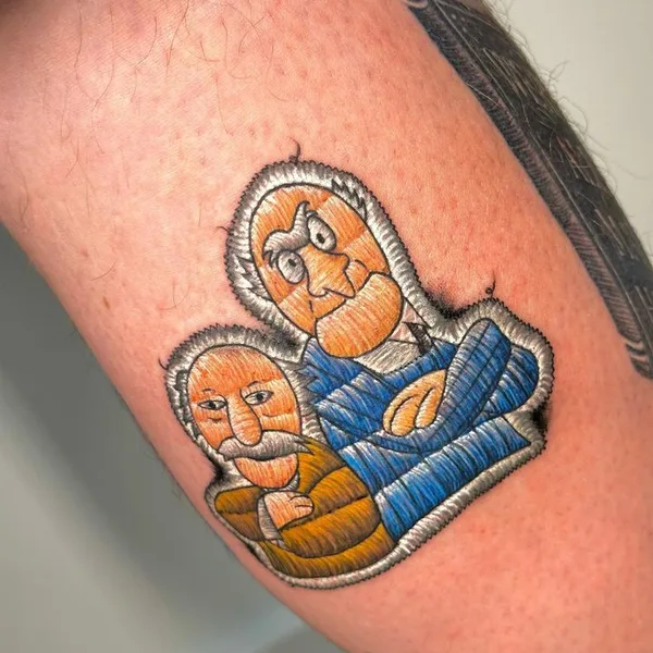 Illustrative tattoo by vskywalkers in Philadelphia
