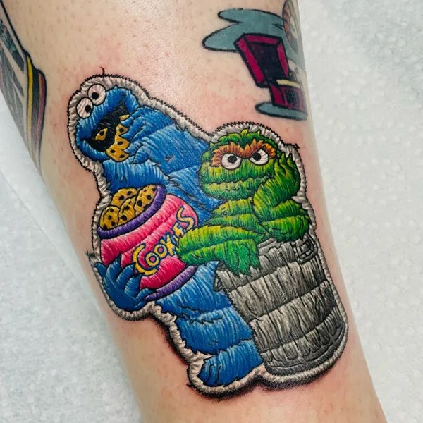 Illustrative tattoo by vskywalkers in Philadelphia