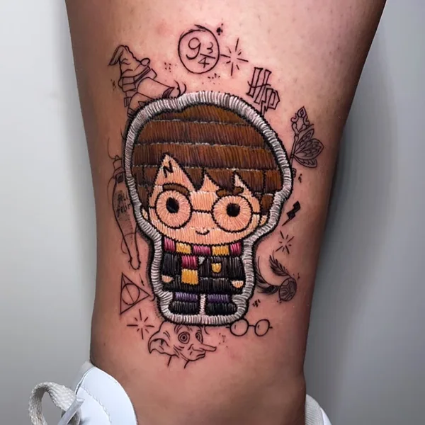 patch tattoo by sirbatattoo in Curitiba