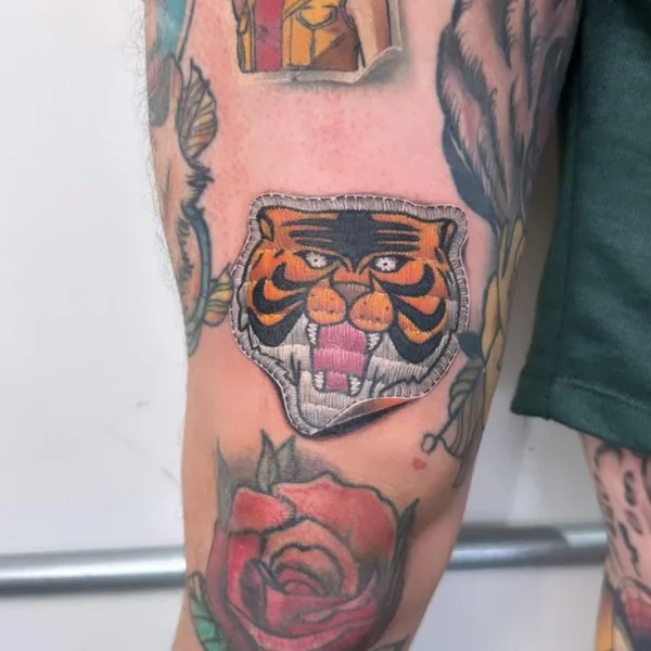 patch tattoo by sirbatattoo in Curitiba