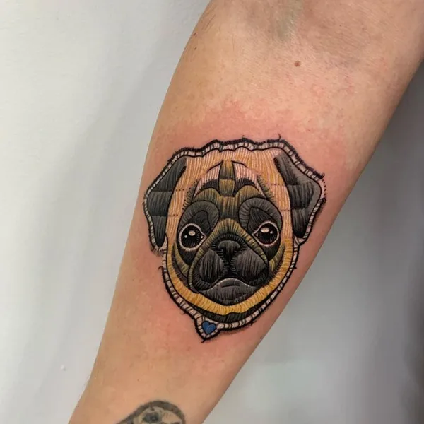 patch tattoo by Phil Denby in Gorleston-on-Sea