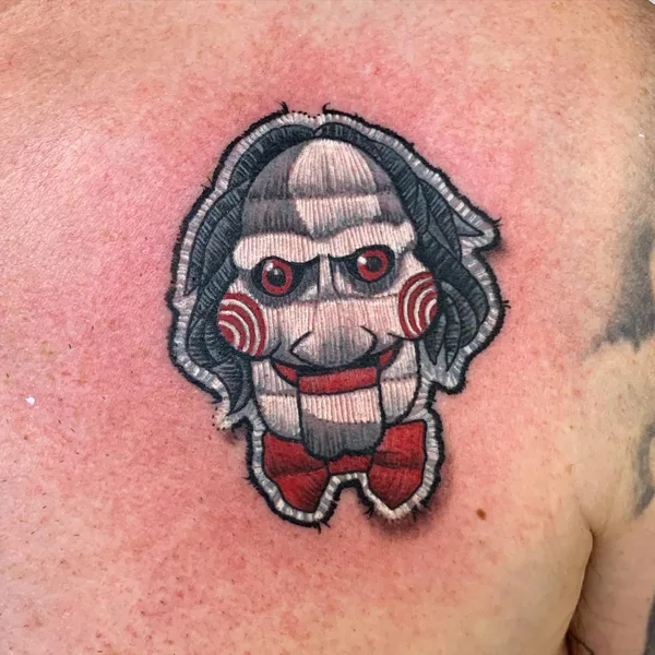 patch tattoo by Phil Denby in Gorleston-on-Sea