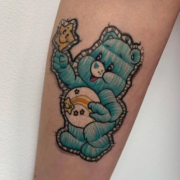 patch tattoo by Phil Denby in Gorleston-on-Sea