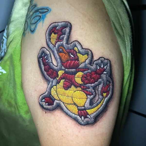 patch tattoo by tatuajes_bordados in México