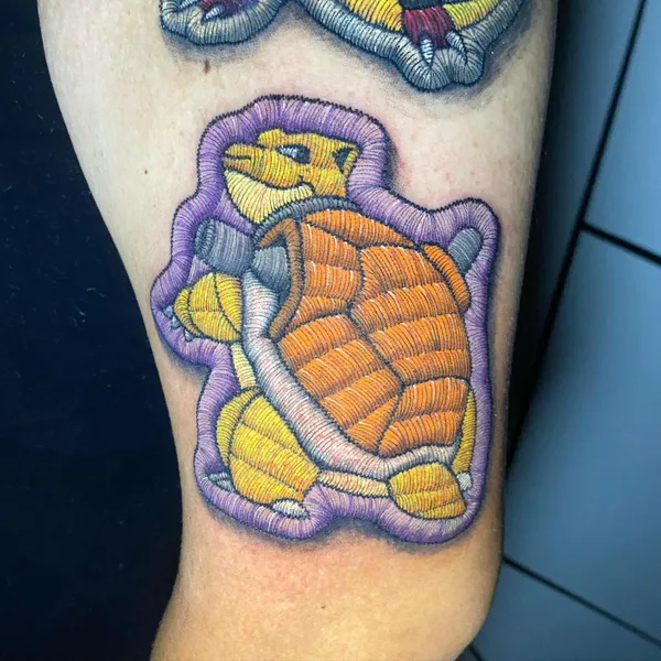 patch tattoo by tatuajes_bordados in México