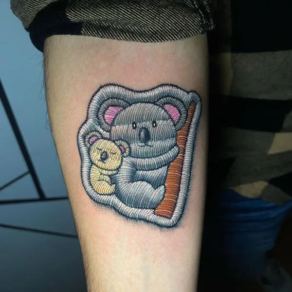 patch tattoo by tatuajes_bordados in México