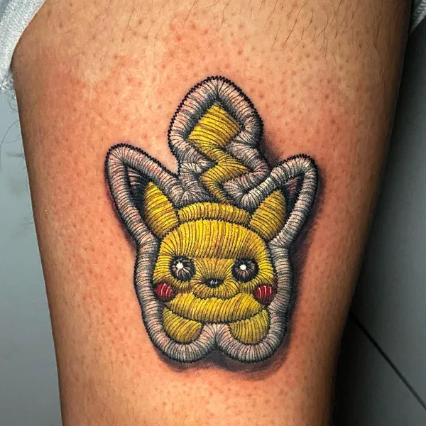 patch tattoo by tatuajes_bordados in México
