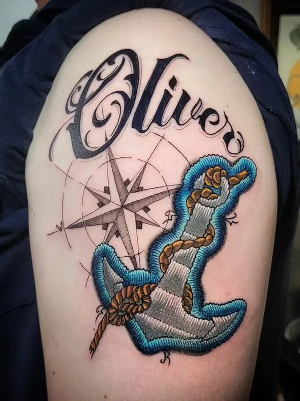 color neo traditional Tatuagem em shoulder #68482 | Tatuador Justin Stiles