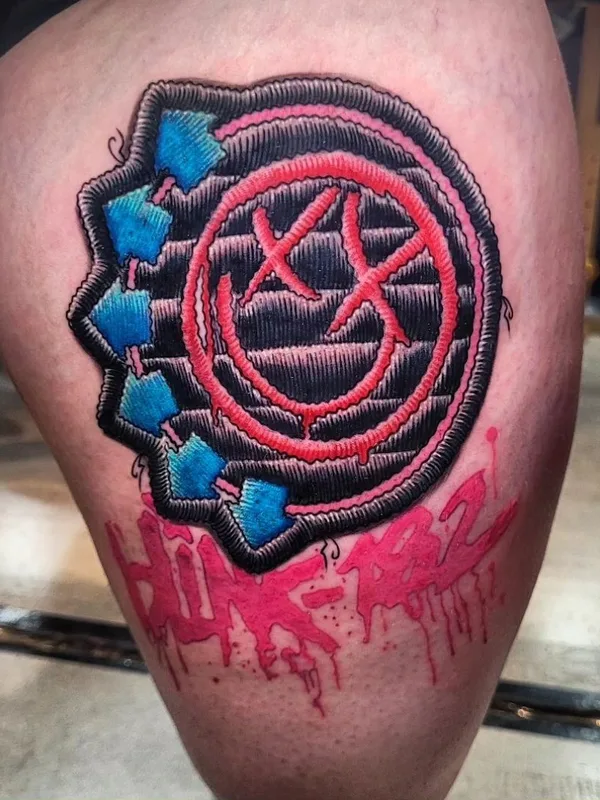 color illustrative Tatuagem em thigh #68485 | Tatuador Justin Stiles