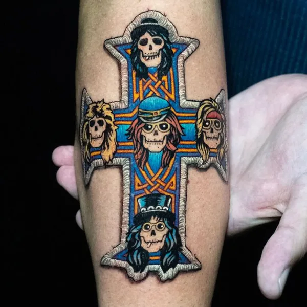 patch tattoo by da_ve_tattoo in México