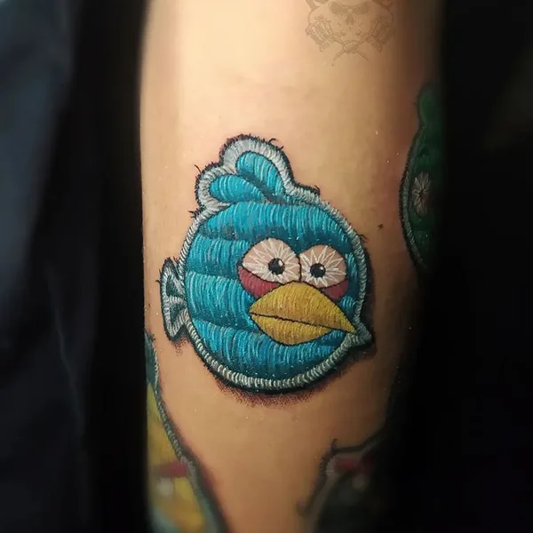 patch tattoo by Matheus Realle in Londrina