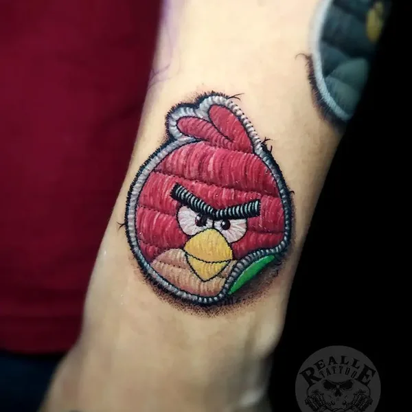 patch tattoo by Matheus Realle in Londrina