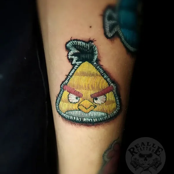 patch tattoo by Matheus Realle in Londrina