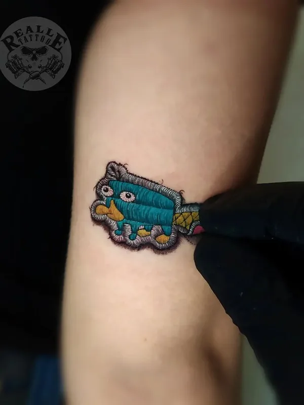 color cartoon Tatuagem em forearm #68500 | Tatuador Matheus Realle