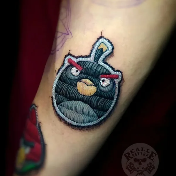 patch tattoo by Matheus Realle in Londrina