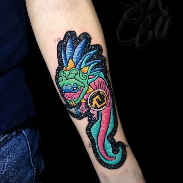 patch tattoo by Kath Altamirano in México