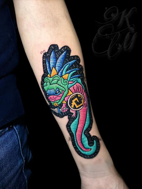 color illustrative татуировка на forearm #68522 | Тату мастер Kath Altamirano