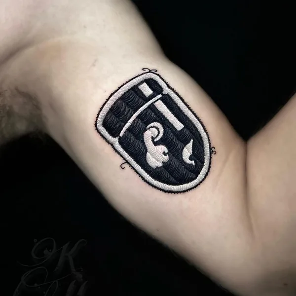 patch tattoo by Kath Altamirano in México