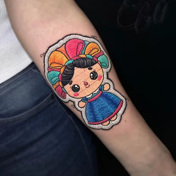 patch tattoo by Kath Altamirano in México
