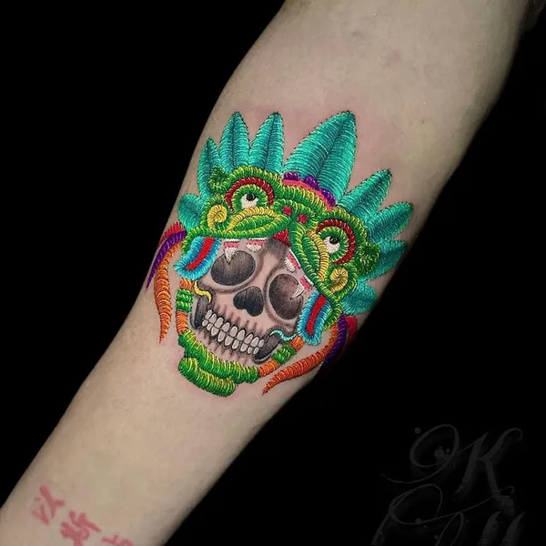 patch tattoo by Kath Altamirano in México