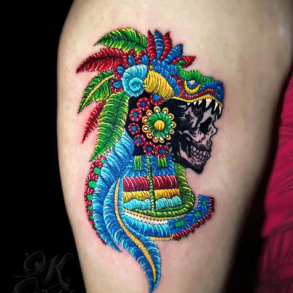 patch tattoo by Kath Altamirano in México