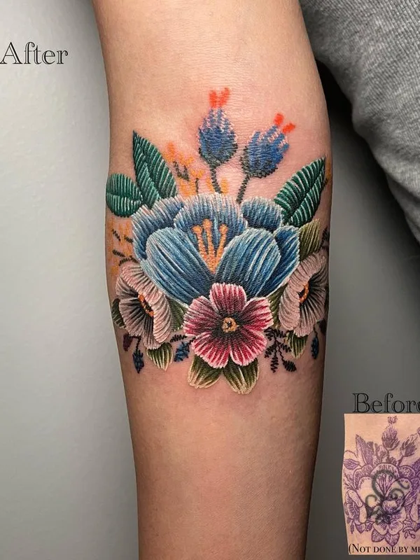color illustrative татуировка на forearm #68539 | Тату мастер cheyenne.tattoos
