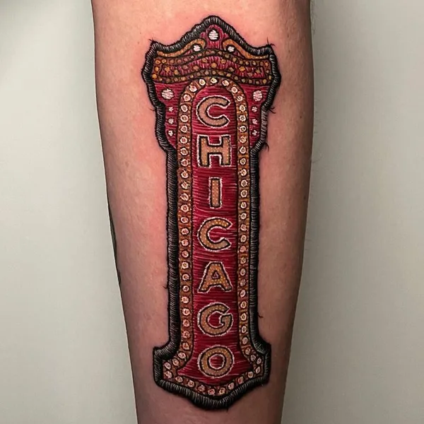 patch tattoo by cheyenne.tattoos in Chicago