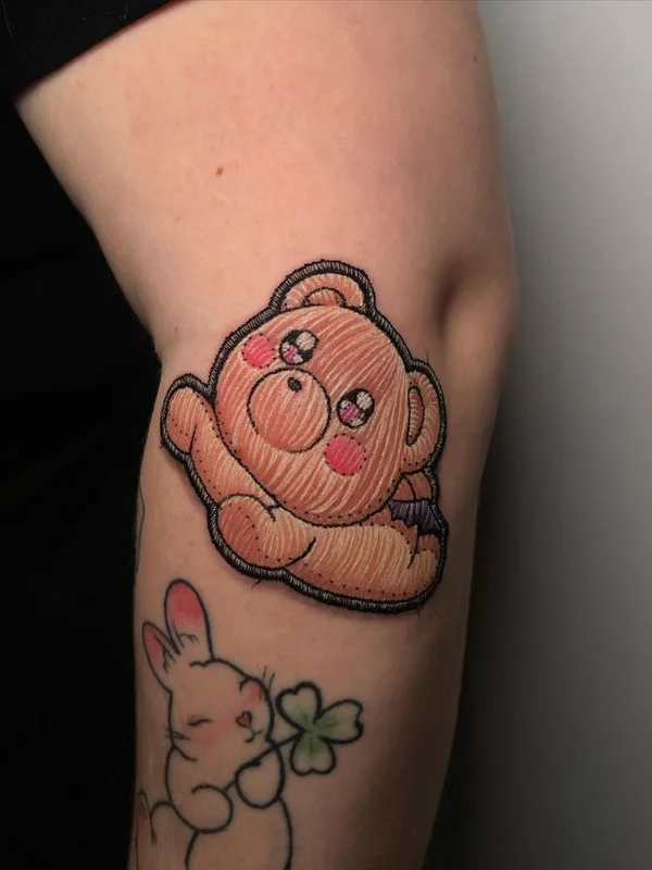 color illustrative татуировка на thigh #68532 | Тату мастер cheyenne.tattoos