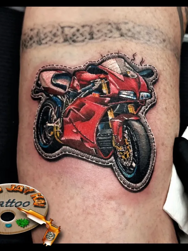 color illustrative tattoo auf forearm #68565 | Tätowierer David Jay Kai