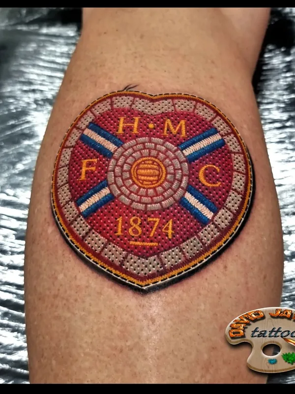 color realism tattoo auf calf #68566 | Tätowierer David Jay Kai
