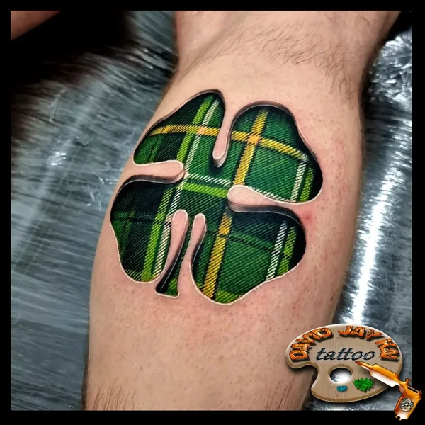 patch tattoo by David Jay Kai in Musselburgh