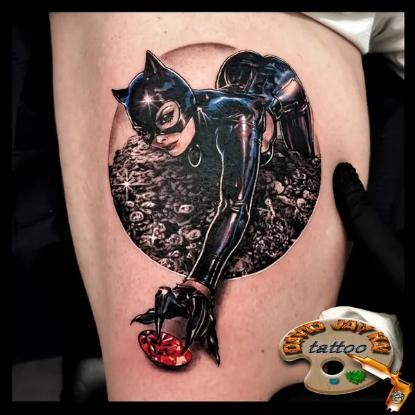 patch tattoo by David Jay Kai in Musselburgh