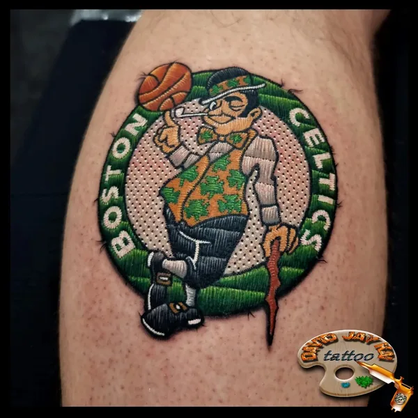 patch tattoo by David Jay Kai in Musselburgh