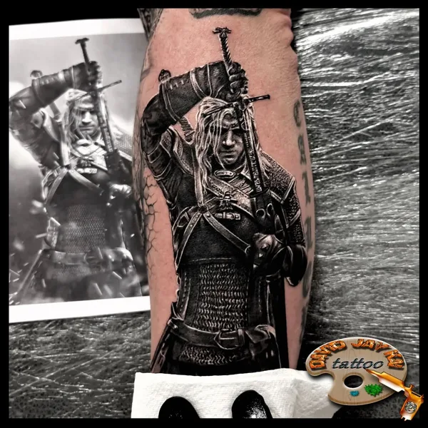 patch tattoo by David Jay Kai in Musselburgh