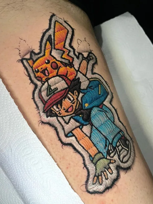 color illustrative tatouage sur forearm #68594 | Artiste tatoueur Lucas Tossan