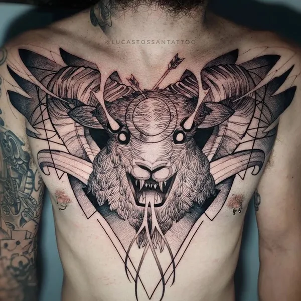 patch tattoo by Lucas Tossan in São Paulo