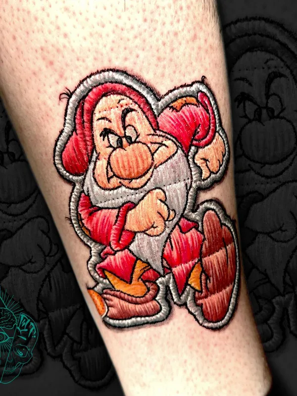 color cartoon татуировка на forearm #68630 | Тату мастер Salvatore Ariemma