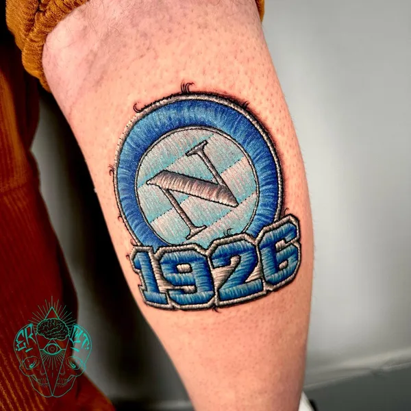 patch tattoo by Salvatore Ariemma in Casoria