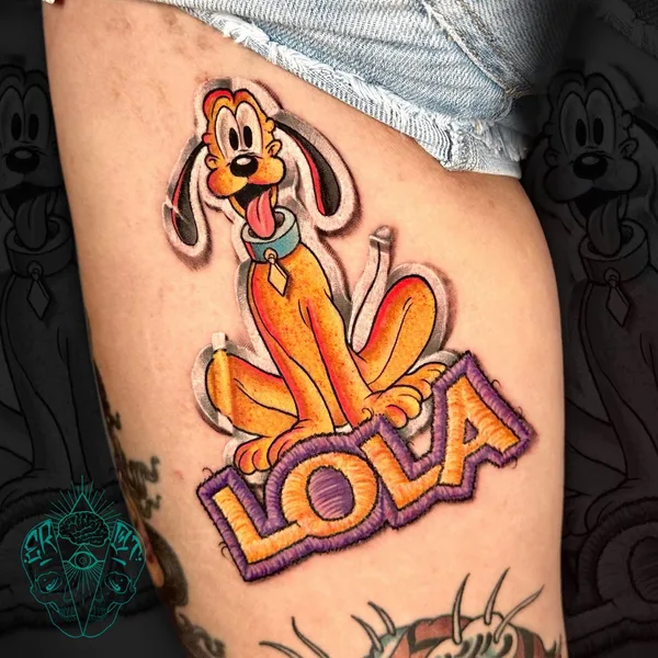 patch tattoo by Salvatore Ariemma in Casoria
