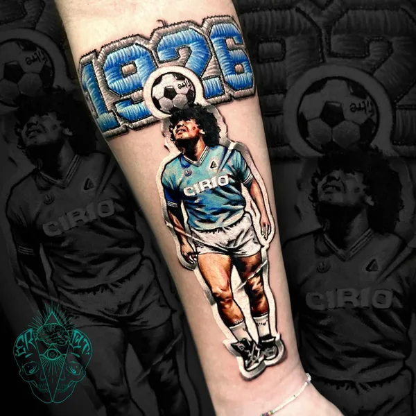 patch tattoo by Salvatore Ariemma in Casoria