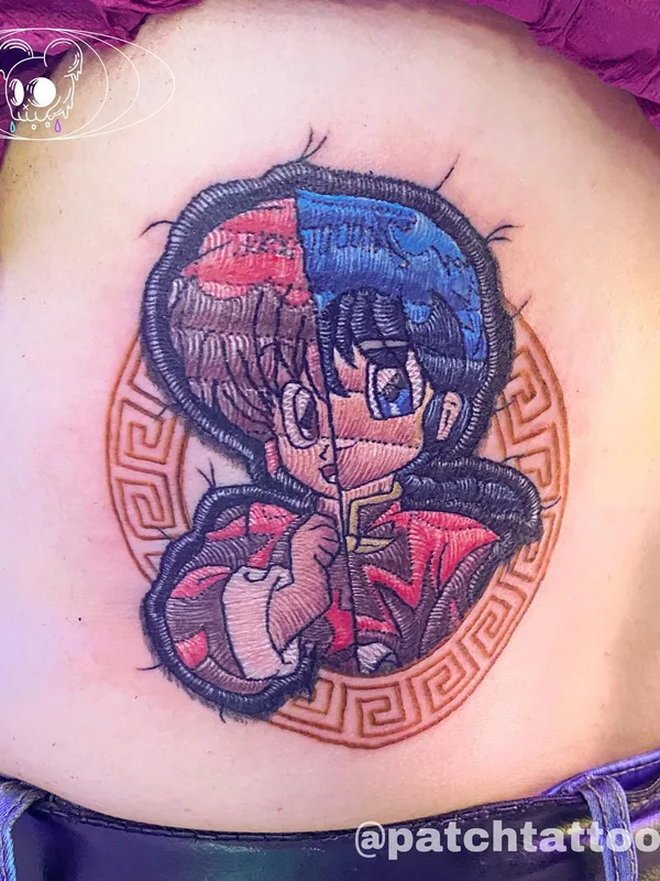color anime tattoo on stomach #68645 | Tattoo Artist patchtattoos.cr
